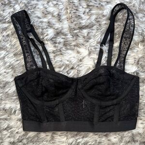 Victoria's Secret Black Lace Bra